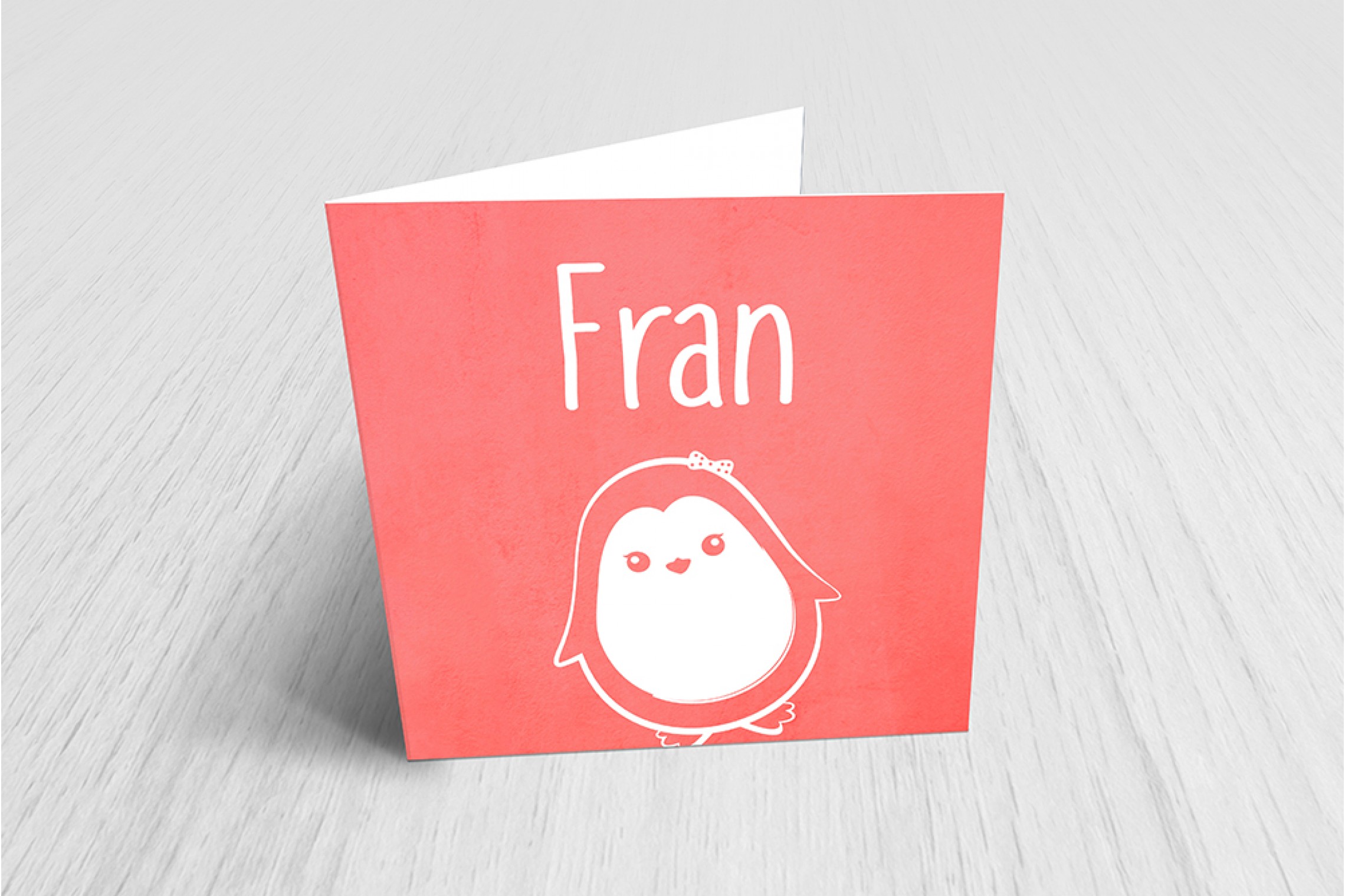 Pinguin met strikje